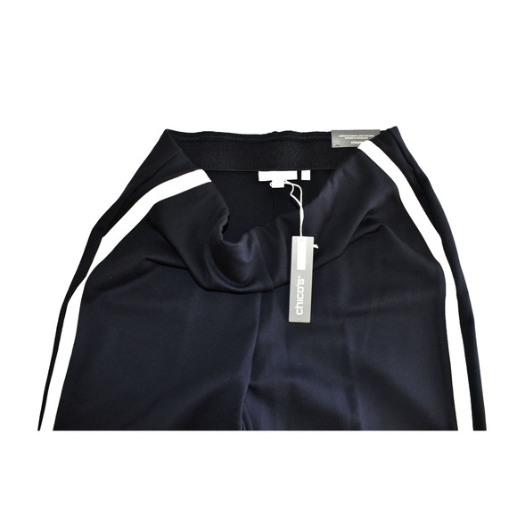 A6 NWT CHICOS So Slimming 180 Ink/Cream Side Stripe Petite Flare Pants Size 10P - Picture 4 of 7